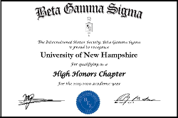 beta gamma sigma mba