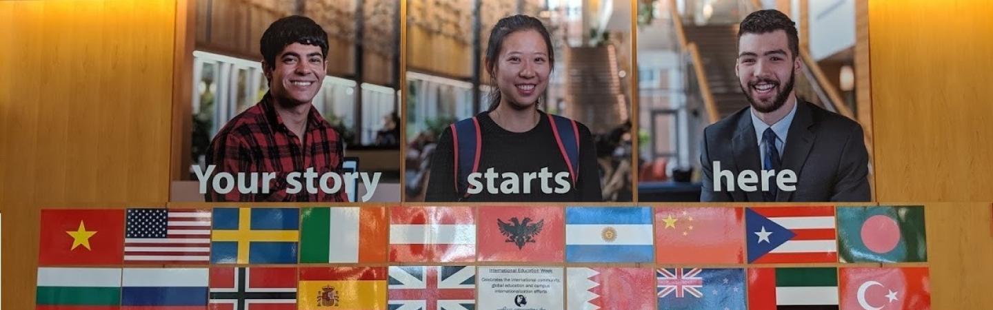 flags of the paul college community