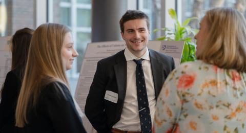 Centers Intern at Paul College event
