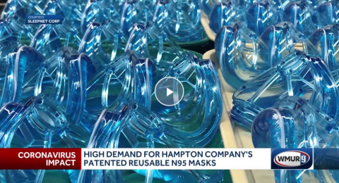 Hampton company is making a reusable version of the N95 masks that health care workers need to safely treat COVID-19 patients