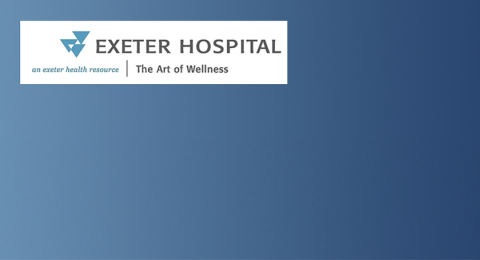 Exeter Hospital graphic with logo
