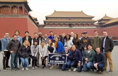 MBA students China Residency