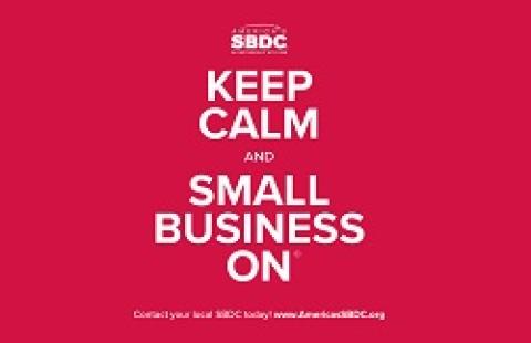 keep calm and small business on NH SBDC