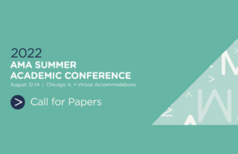 AMA Summer Conference Call for Papers