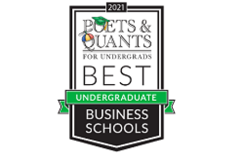 2021 poets & quants ranking undergrad business schools logo