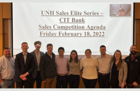 Elite Series UNH Professional Sales Group Role-Play Competition 2022