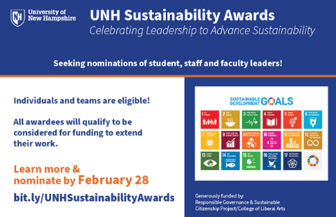 UNH Sustainability Awards