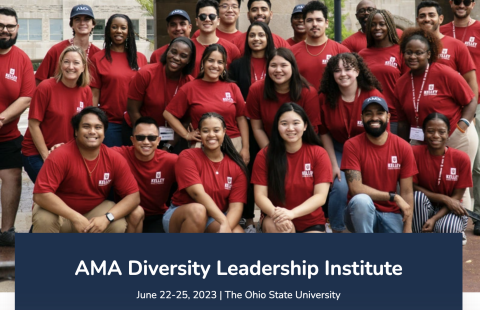 AMA Diversity leadership institute graphic