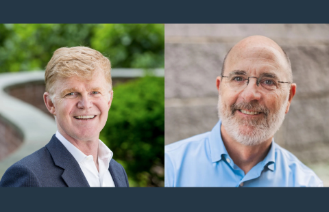 Dennis Reilly and Jim Gasperoni headshots