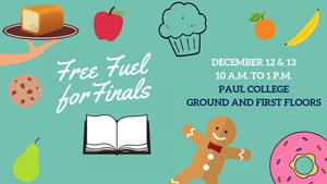 Free Fuel for Finals 2018