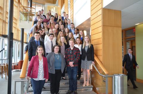 Group photo of students