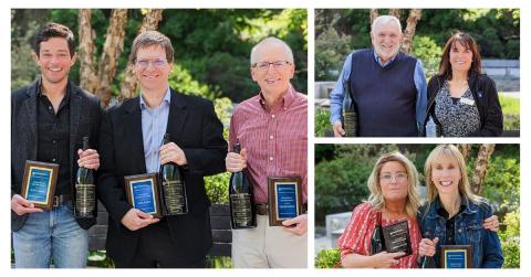 Paul Community award winners pose with their 2023 awards