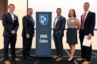 UNH sales club speed sell competition winners