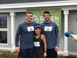 MSA graduate students with Sinthy Kounlasa Run for the mammals event at Odiorne, Seacoast Science Center