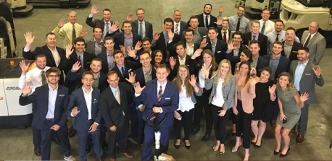 Professional sales group students crown series