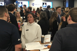 UNH sales students networking