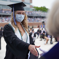 paul college female undergraduate student 2021 graduation