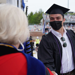 male undergraduate paul college student 2021 graduation