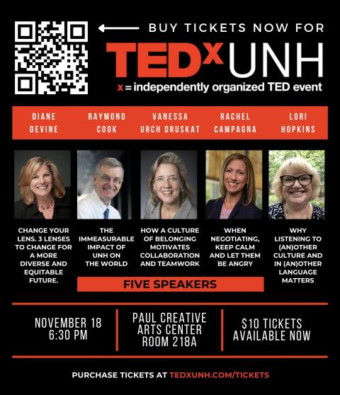 TEDxUNH November 18