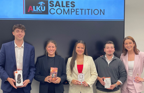 PSG students winners of the ALKU UNH Sales Elite Series Competition