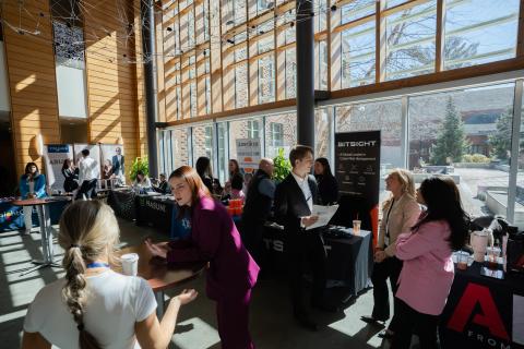 UNH Sales' annual Spring Sales Competition and Career Fair, held on March 9-10.