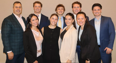 The UNH Professional Sales Group at World Cup of Sales