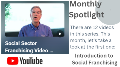 Social Sector Franchising Introduction Video showing Peter Holt from YouTube video still