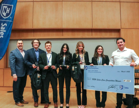 UNH Sales Spring Competition Winners