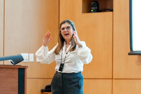 Betsey Stevenson delivers the Hogan Lecture at Paul College