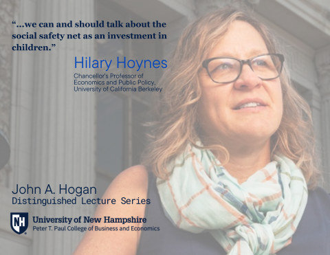 We can and should talk about the social safety net as an investment in children- Hilary Hoynes