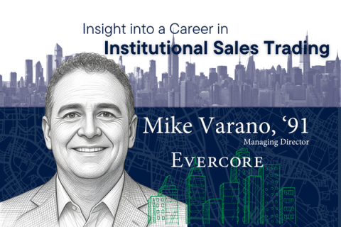 Mike Varano speaks on a career in institutional sales
