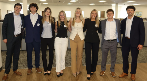 Group photo of UNH Professional Sales Group
