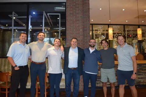 Group photo from the UNH Sales Alumni Summer Meet Up