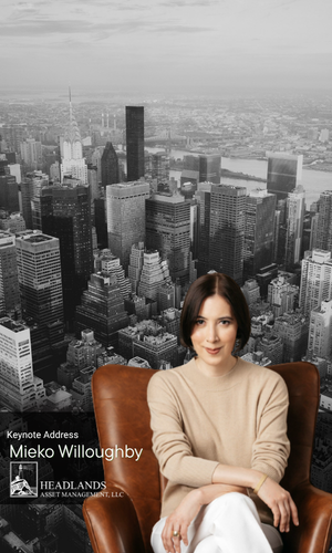 Mieko Willoughby will give the keynote speech at the 13th annual finance symposium