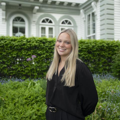 Headshot of Paul Scholar Lauren Miller ‘29 