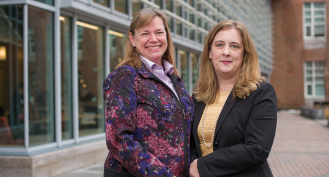 Catherine Plante and Linda Ragland