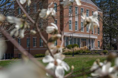 Paul College in spring